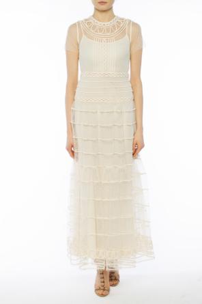 Sheer dress with ruffle, zdjęcie 2 Sheer dress with ruffle od Valentino Red